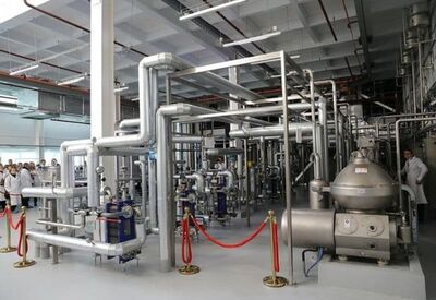 Освещение нового цеха Екатеринбургского жирового комбината