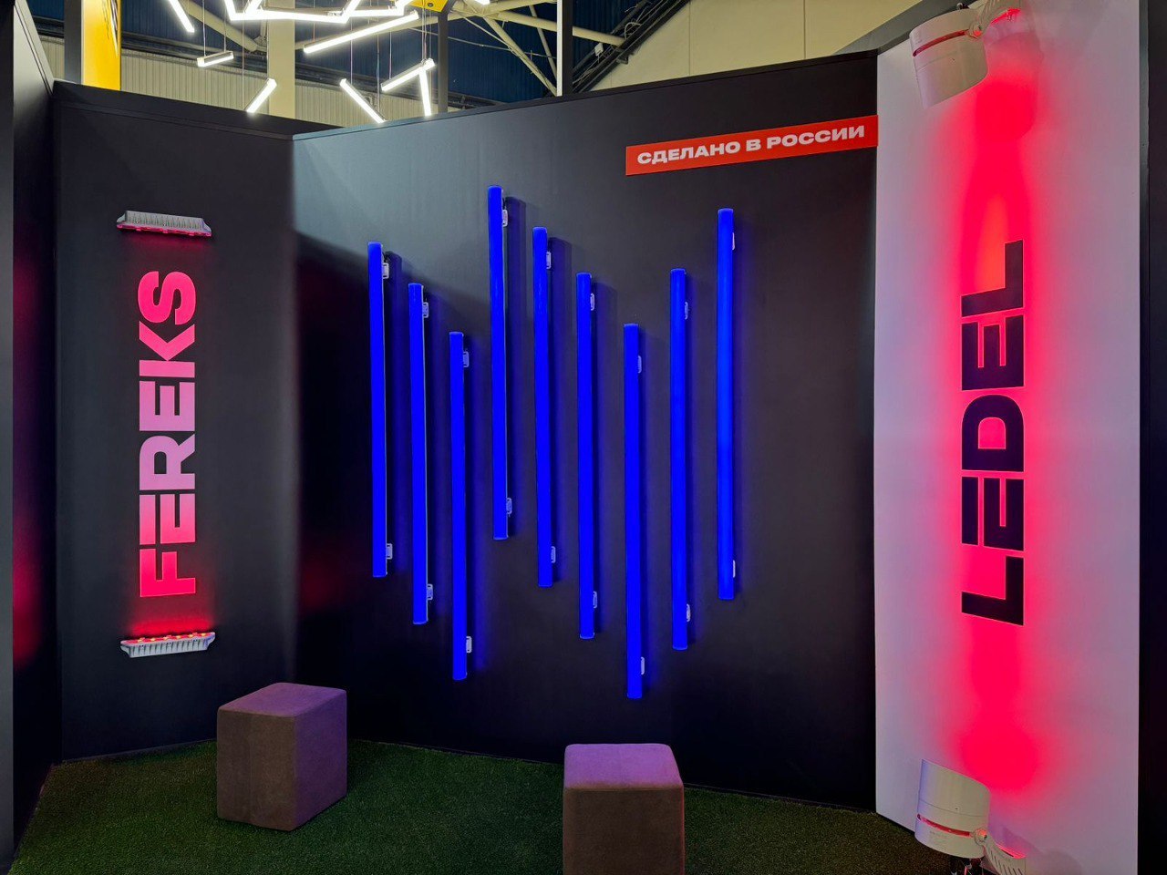 Стенд IEK на выставке Interlight Russia 2024