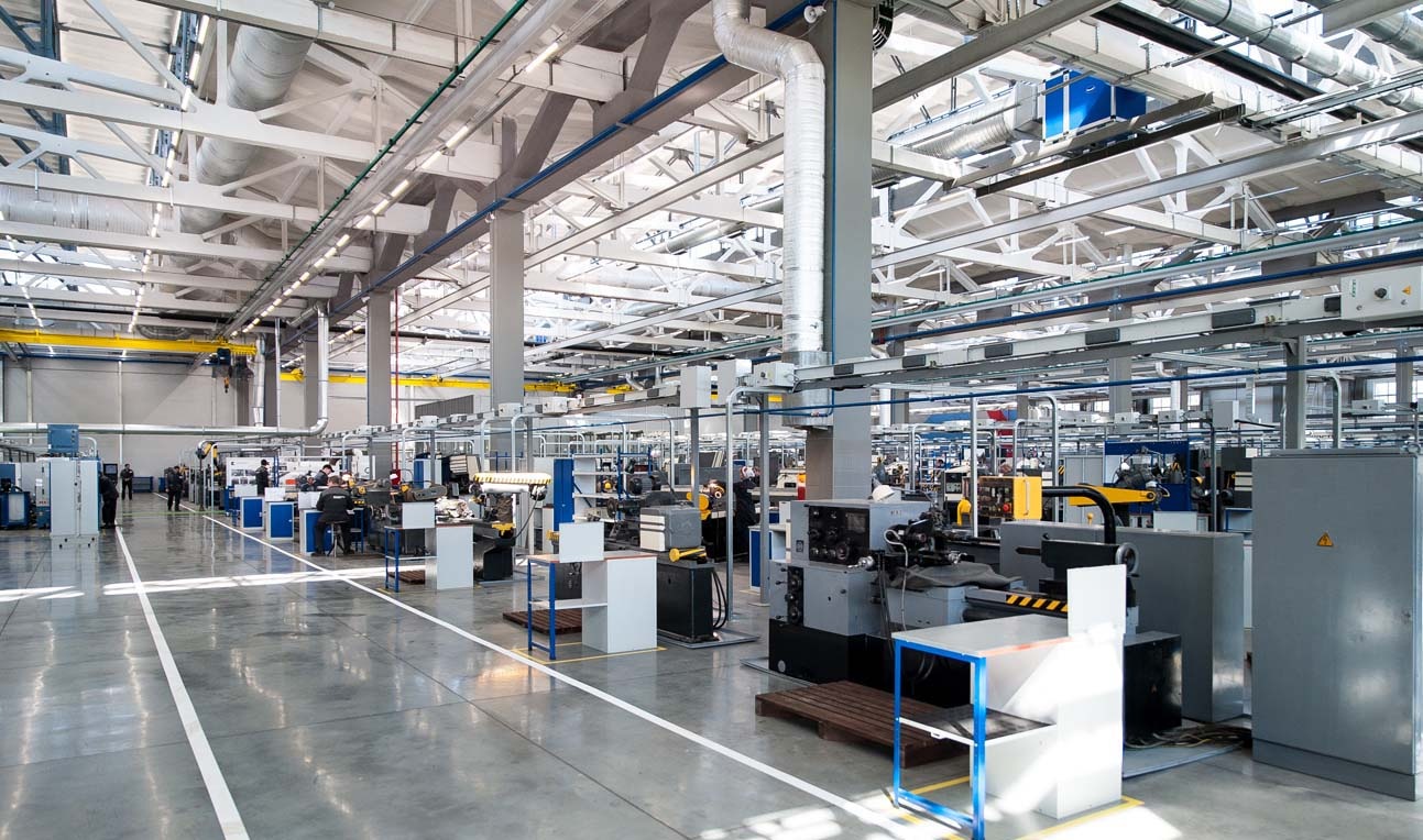 Освещение на предприятиях Концерна «Калашников».