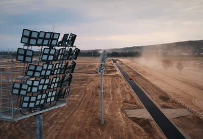 Освещение ипподрома г. Грозный, Чеченская Республика