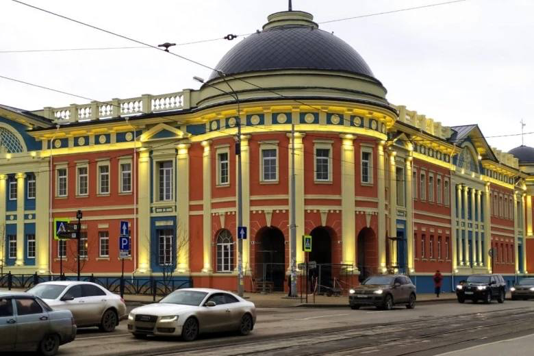 Подсветка «Сандуновских бань» в Екатеринбурге