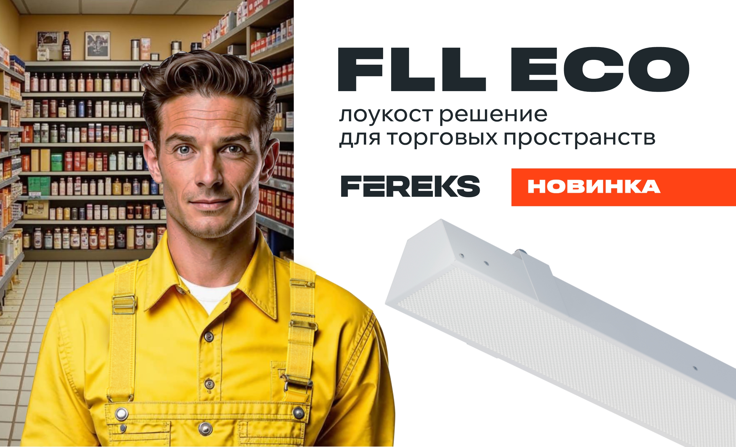 FLL Eco – лоукост решение для торговых пространств